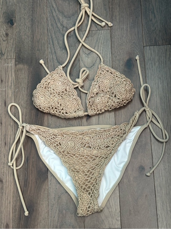 VENUS Other - VENUS Beige Crochet Bikini top: B bottom:4